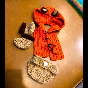 Ewok Infant photo outfit
